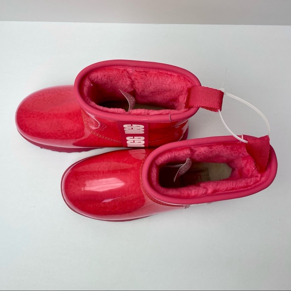 NWT UGG Classic Clear Mini Boot — Pink - Picture 3 of 7